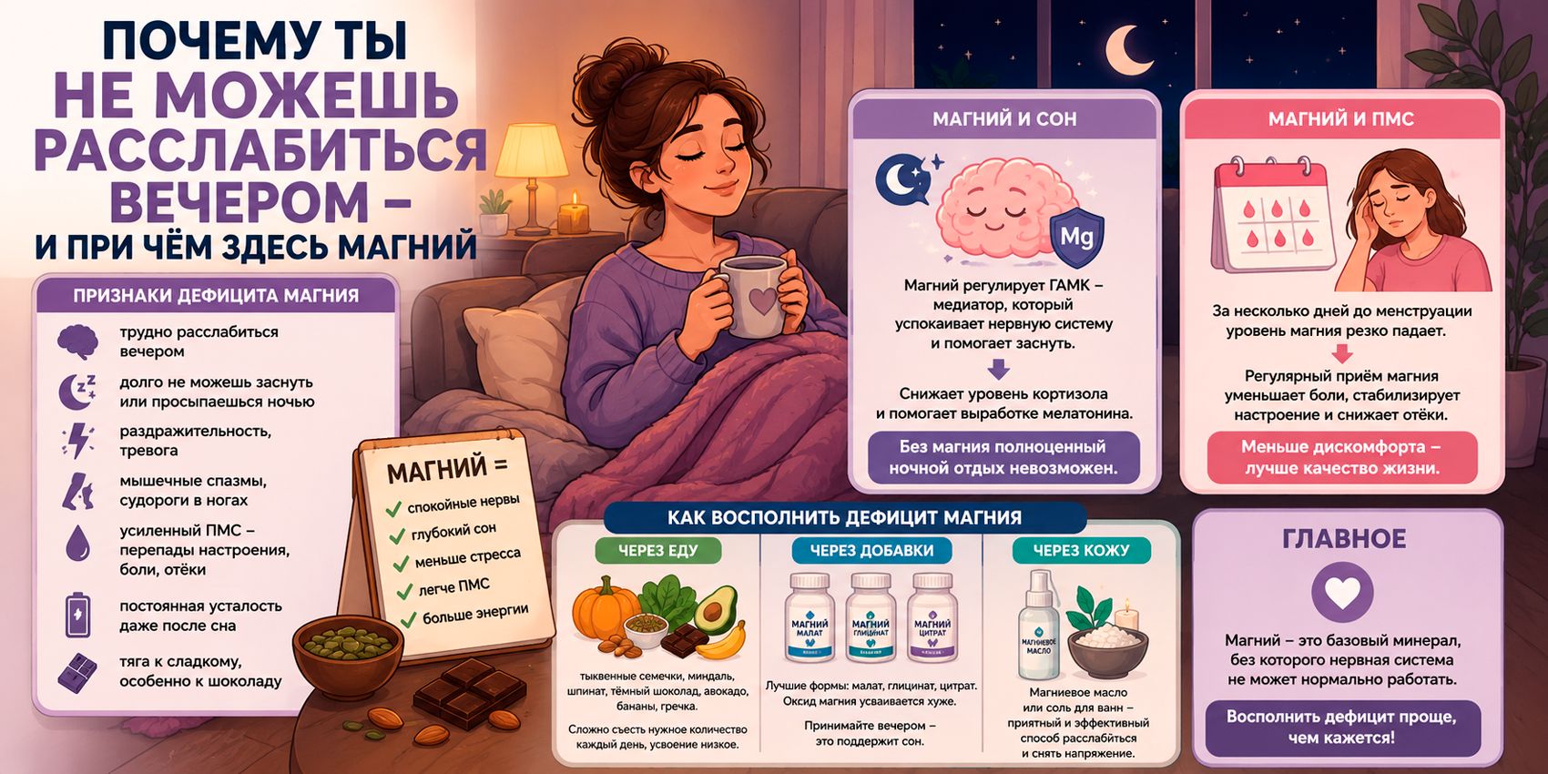 Что такое магний и почему его не хватает